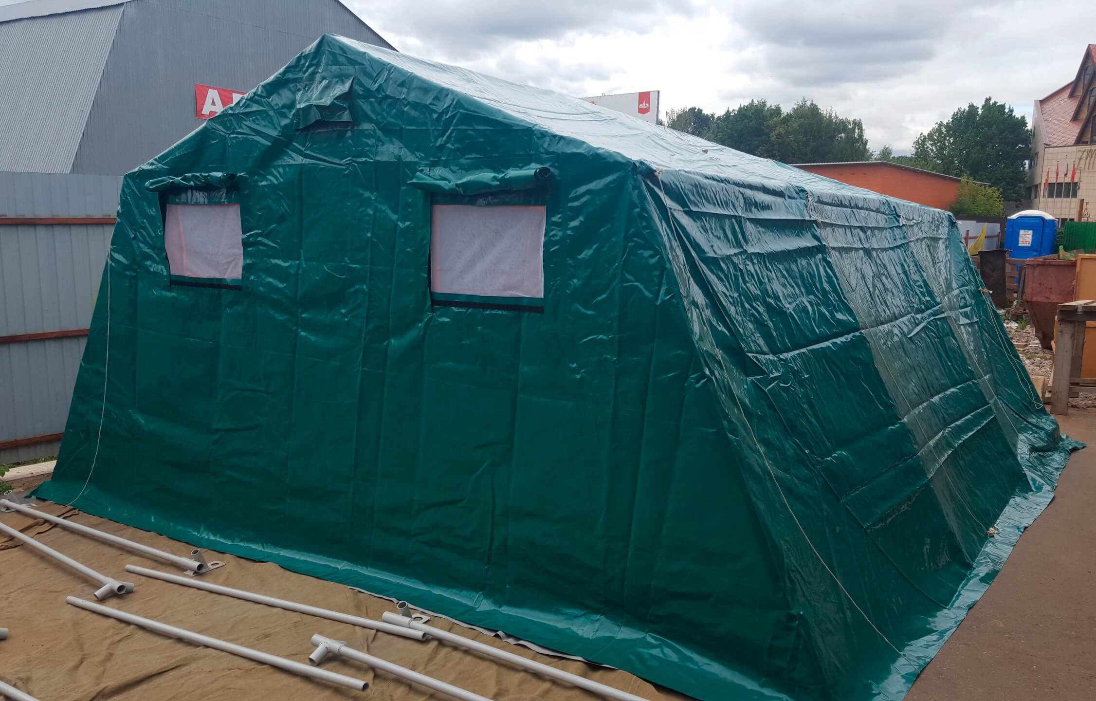 Армейская каркасная палатка ЧС-25