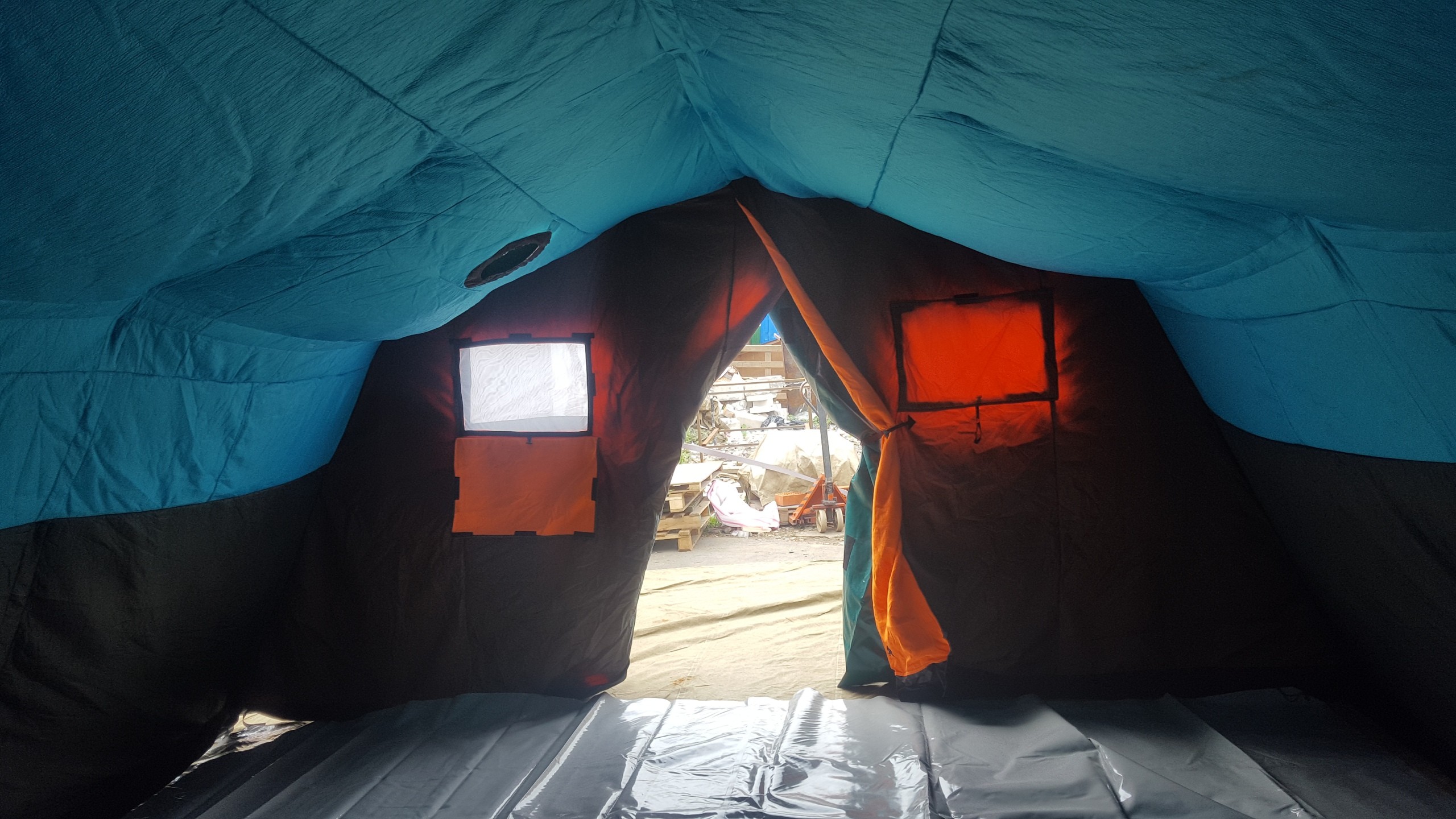 Армейская каркасная палатка ЧС-25