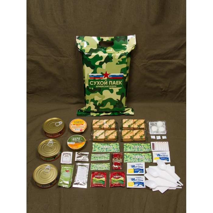 Сухпаек суточный «Армейские Будни» ИРП «Тревожный»