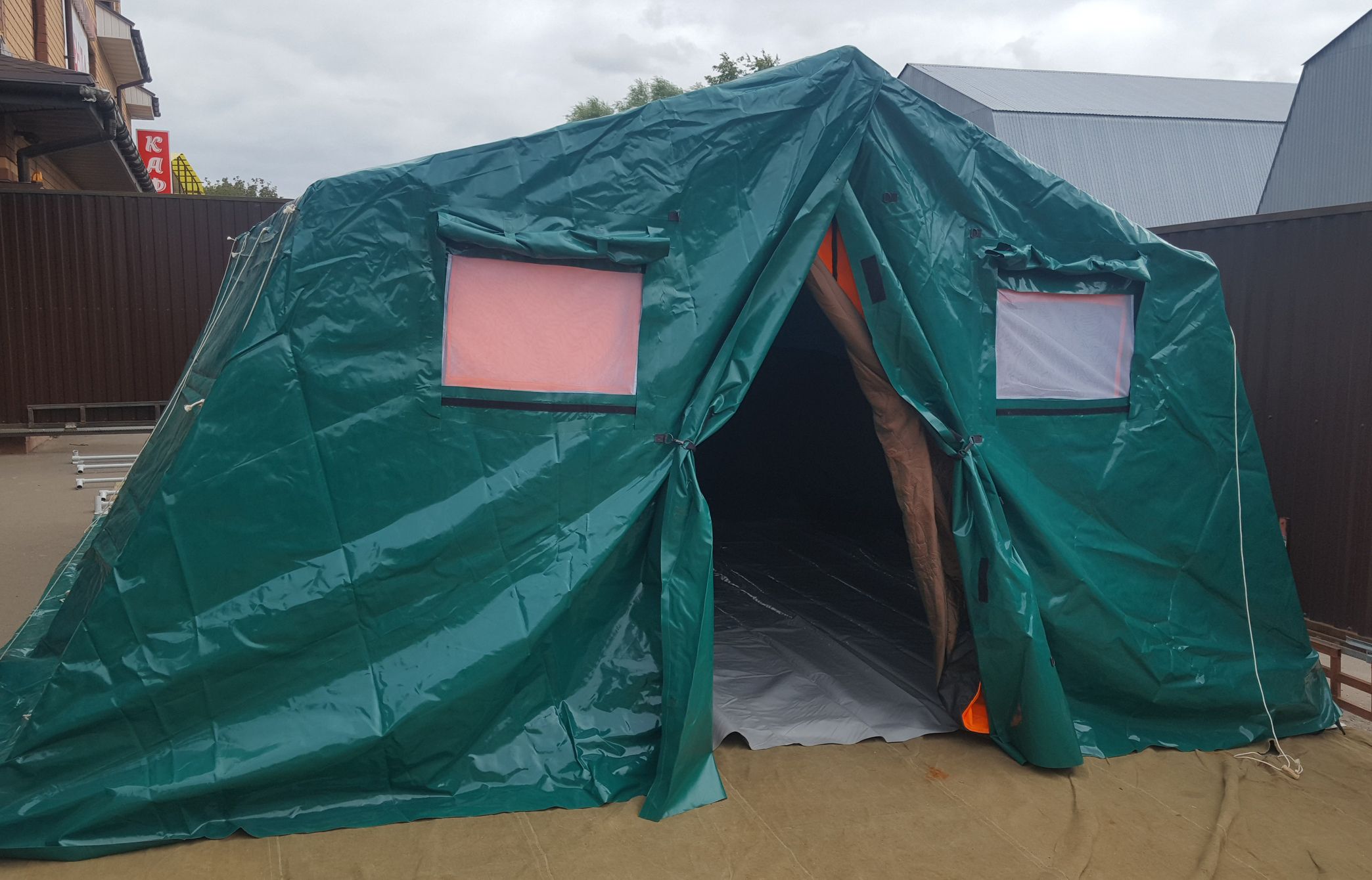 Армейская каркасная палатка ЧС-25