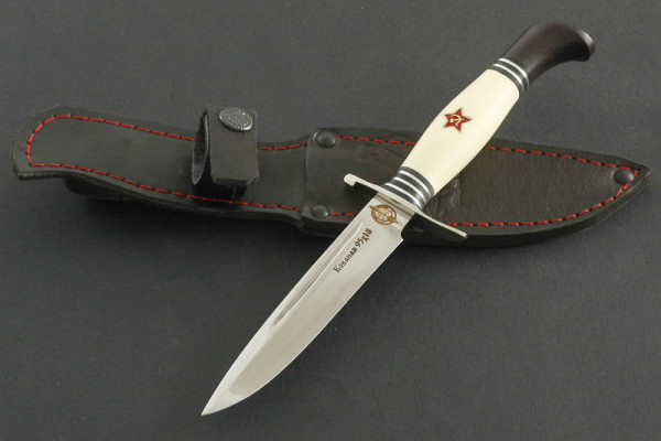 Нож Финка НКВД кованая сталь 95Х18 Звезда